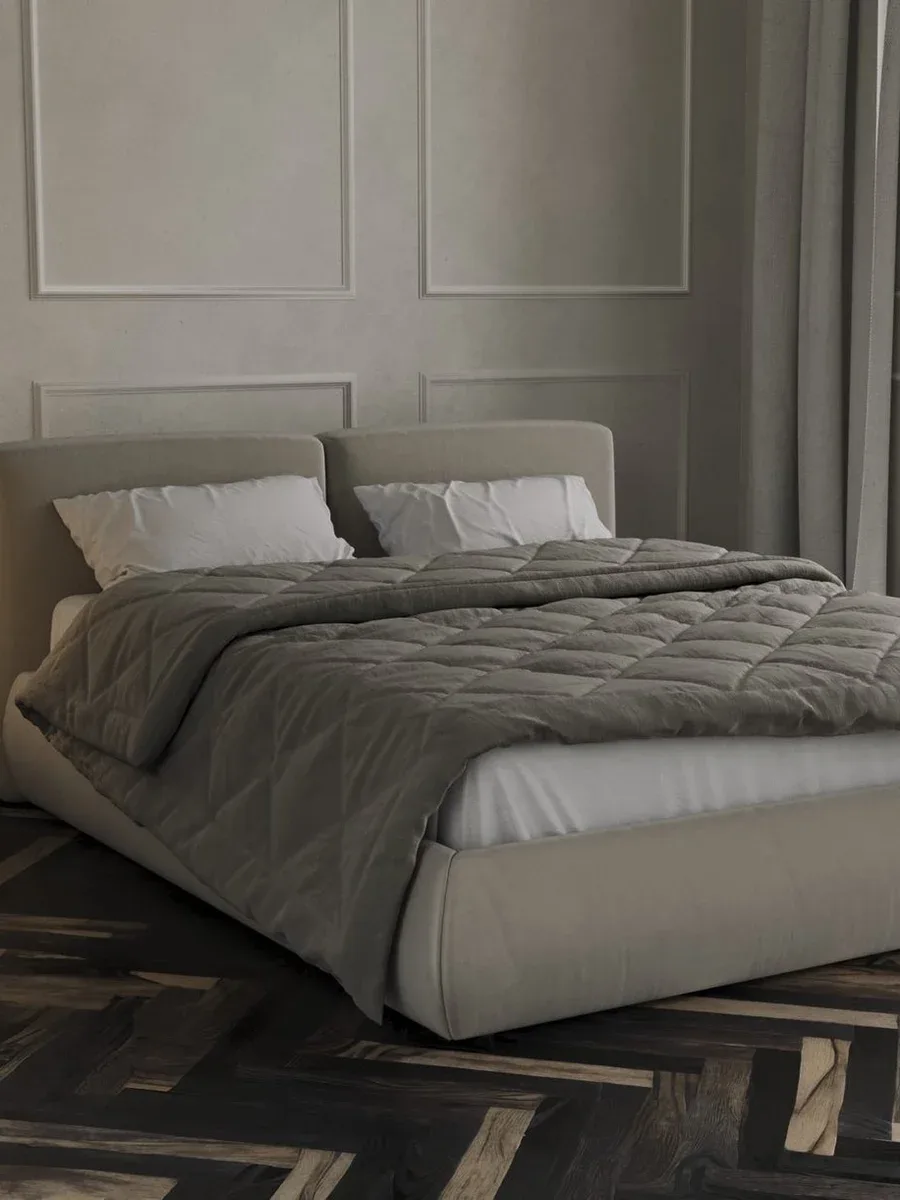 Close-up of Bed Ronda 3D finish and craftsmanship