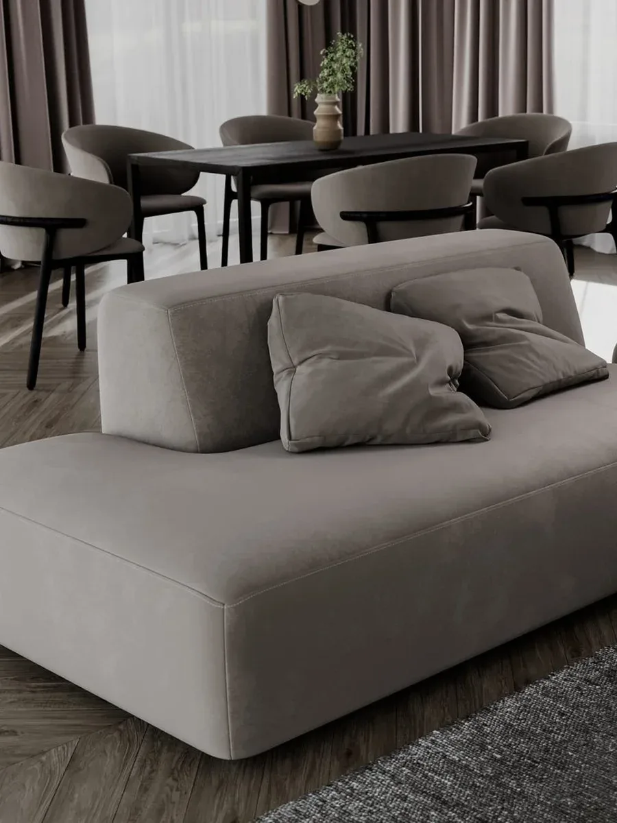 Close-up of Kingston Corner Sofa 3D finish and craftsmanship