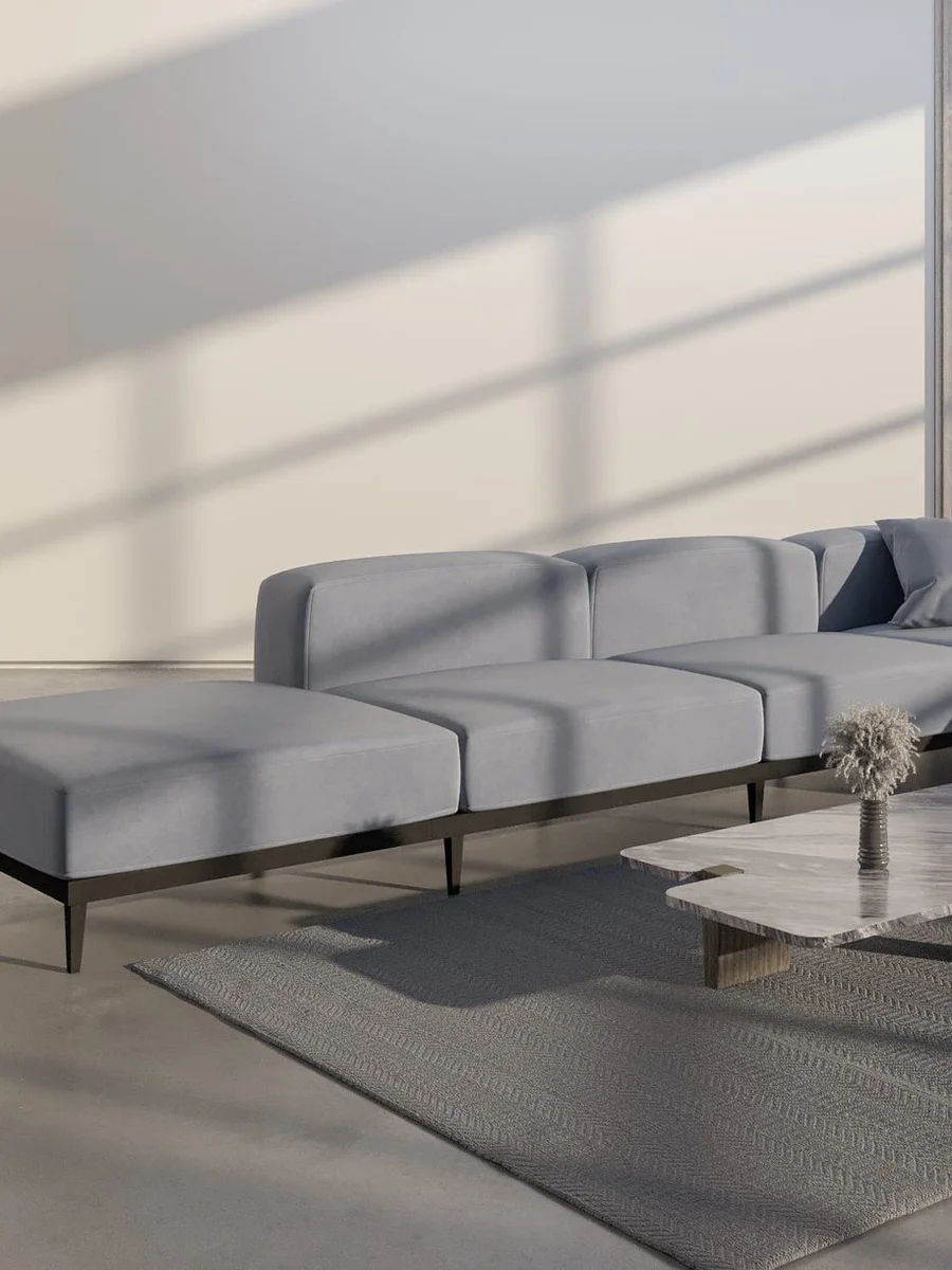 Lyon Sofa 3D Model lifestyle