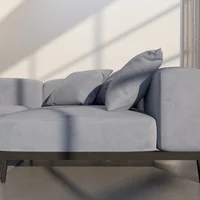 Lyon Sofa 3D Model view 2