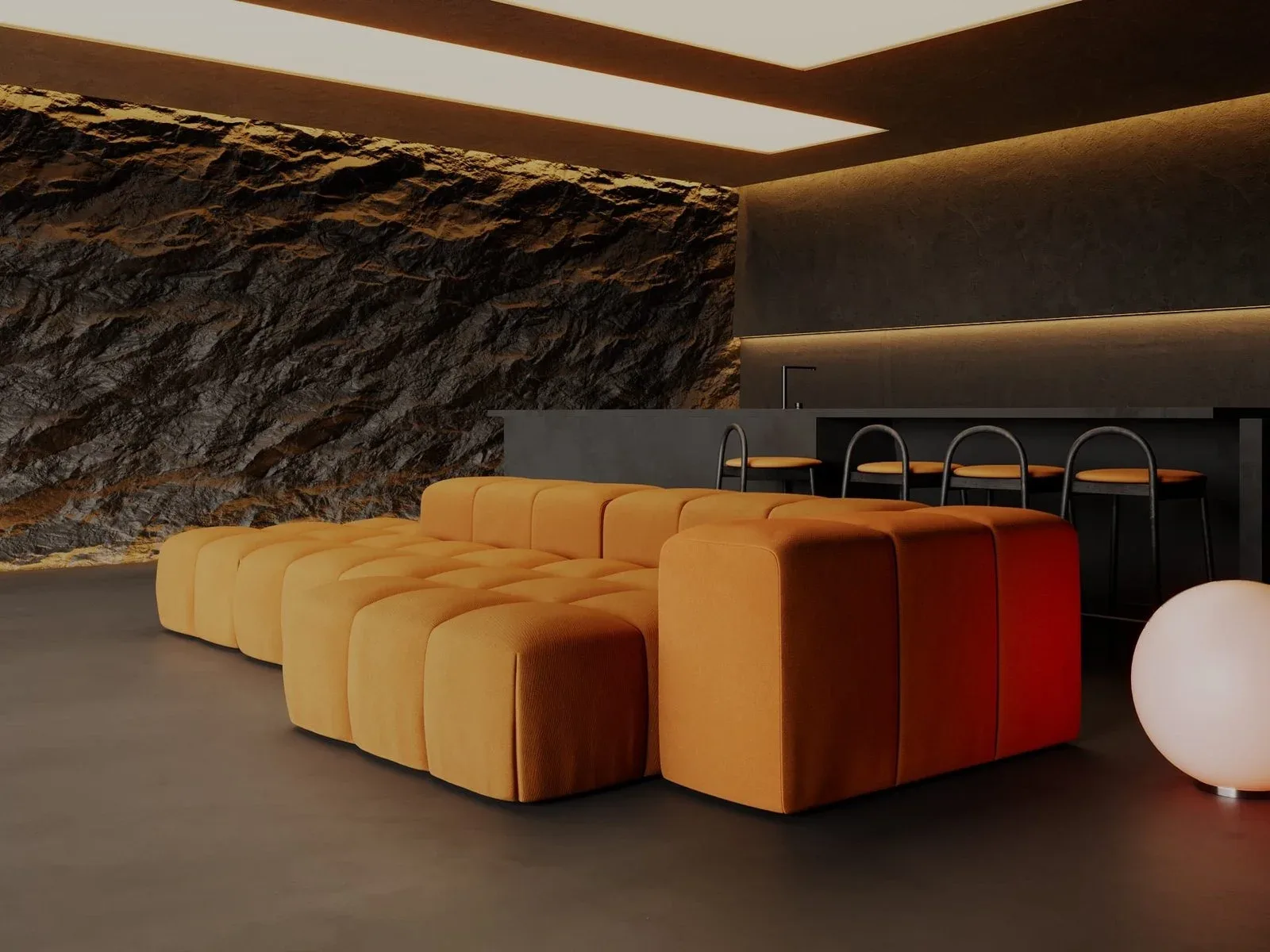 Singapore Sofa 3D Model
