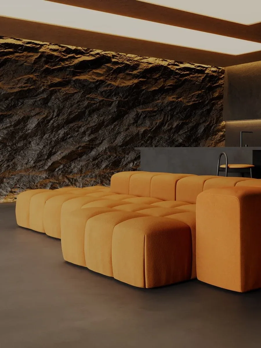Singapore Sofa 3D Model lifestyle