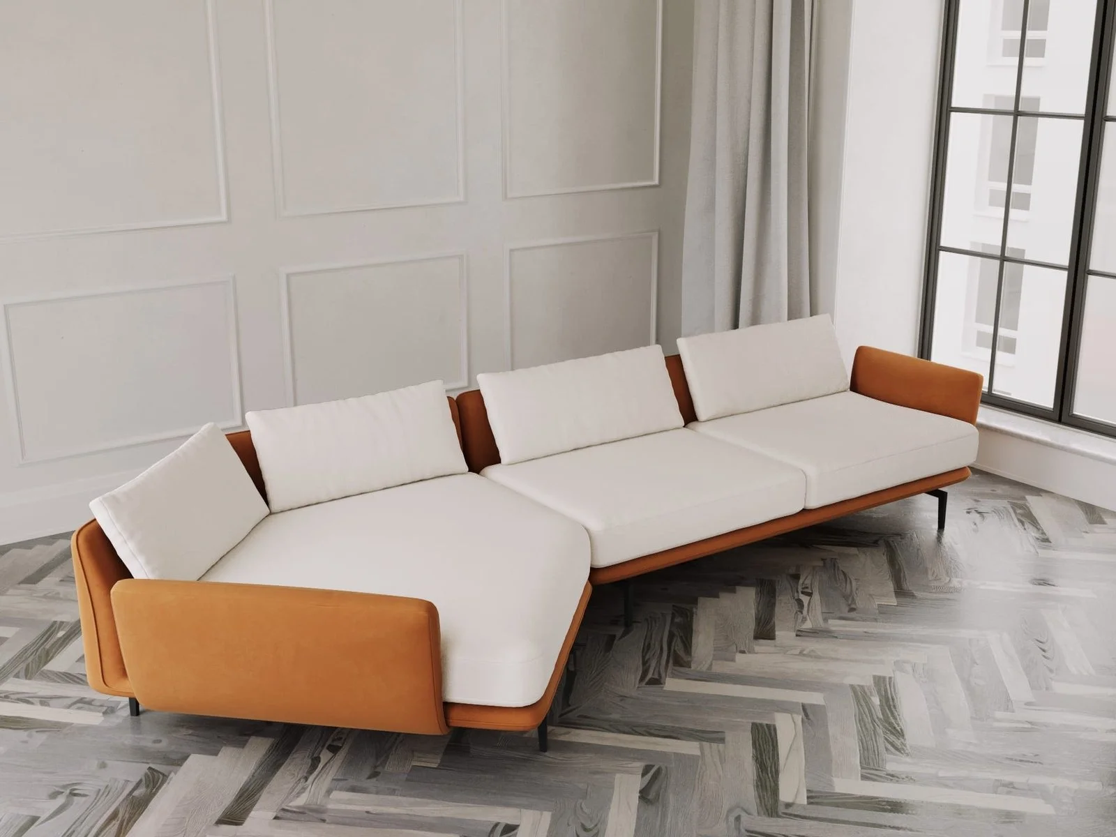 Utopia Sofa 3D Model
