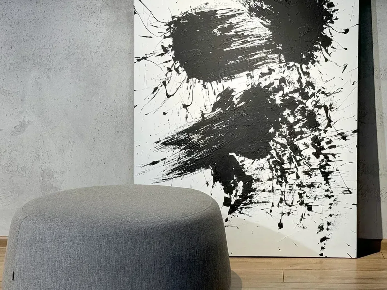 Charcoal Abstract form and proportions