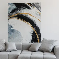 Abstract Geometric Art Panel view 2