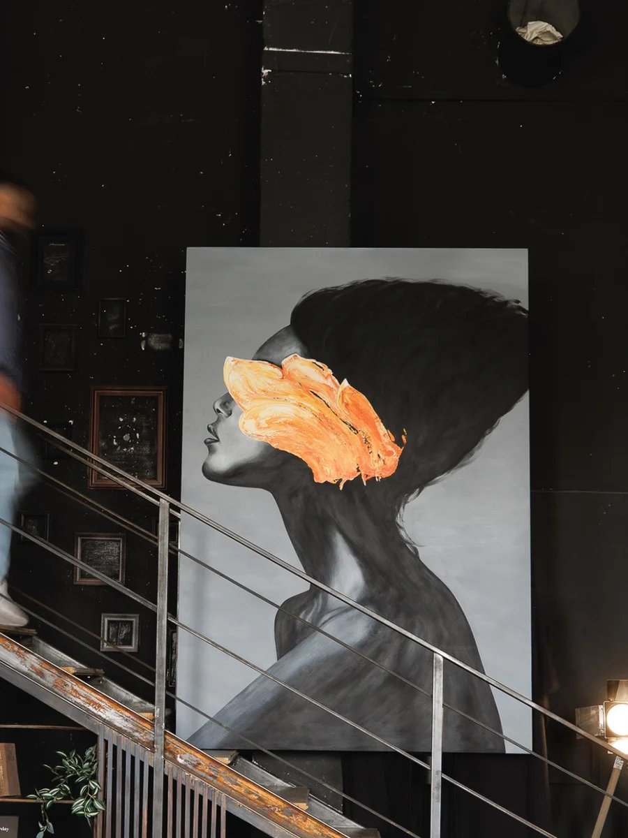 Architectural Lines Art Panel lifestyle