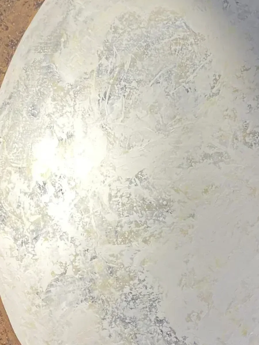 Close-up of Golden Sphere texture and finish
