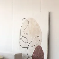 Monochrome Art Panel view 1