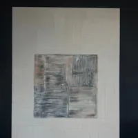 Framed Abstract art panel — view 1