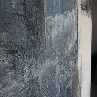 Coastal Abstract art panel — angle view
