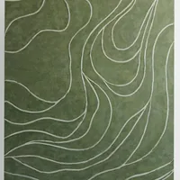 Verdant Relief art panel — view 1