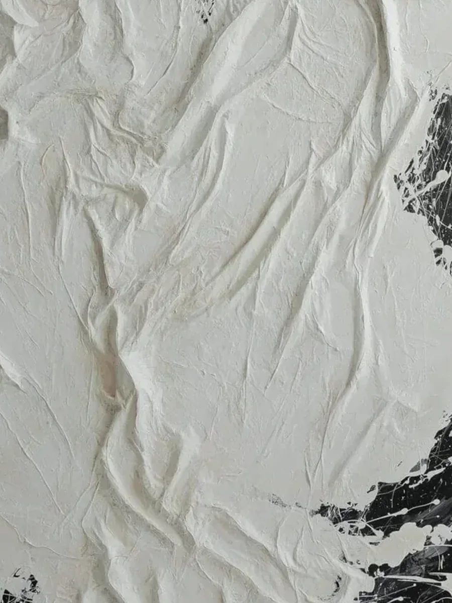 Close-up of Monochrome Marble texture and finish