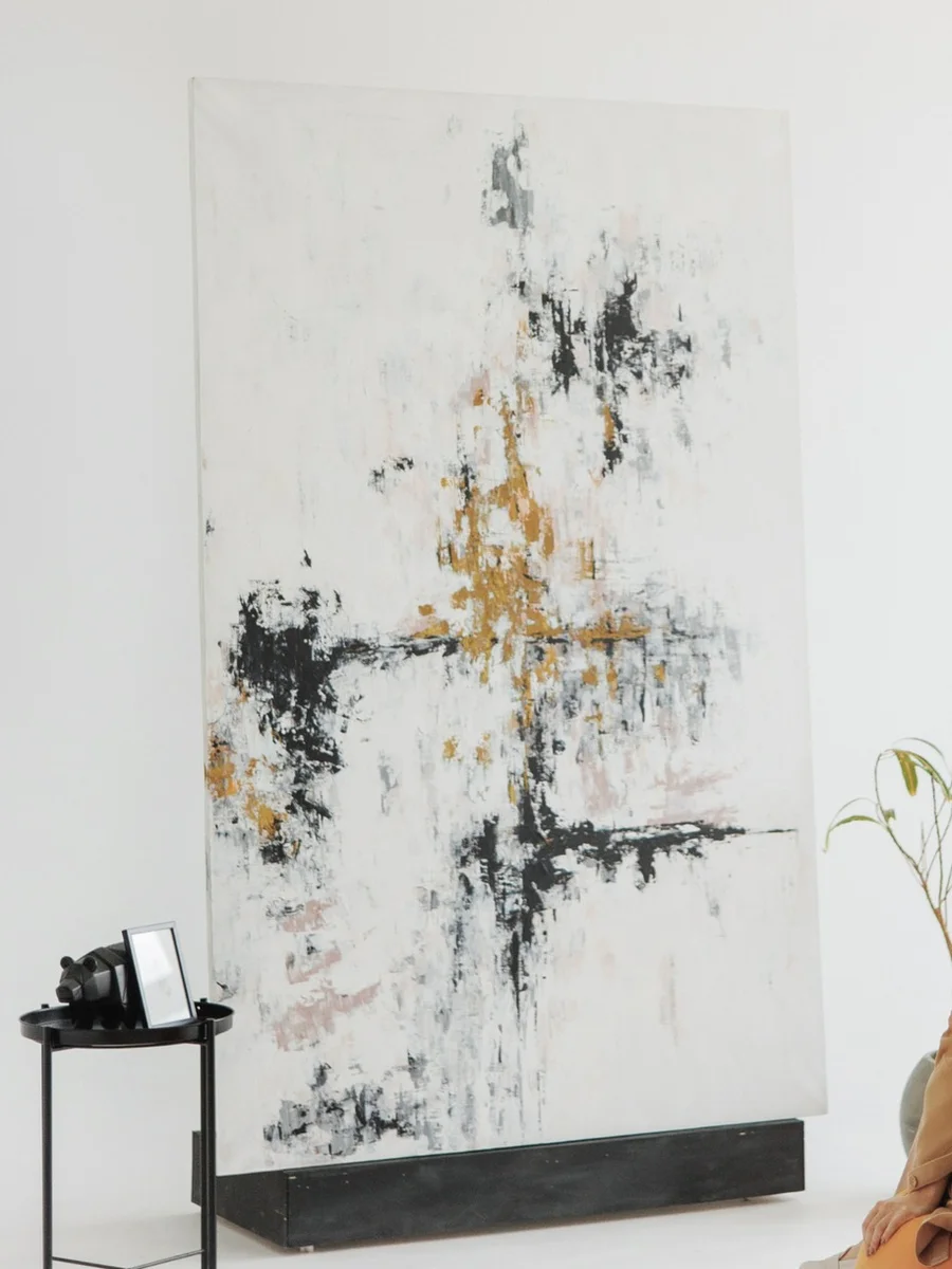 Organic Flow Art Panel lifestyle