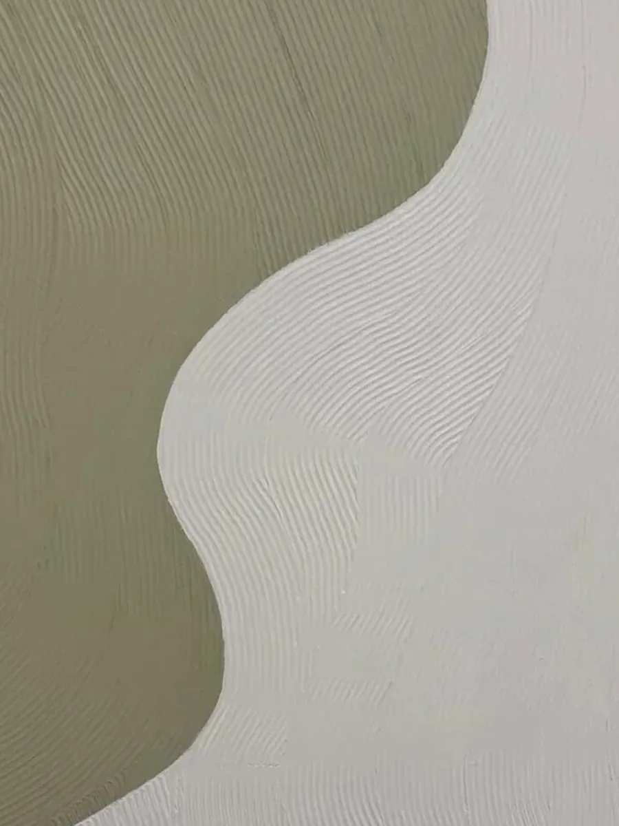 Close-up of Organic Curves texture and finish