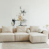 Organic Flow Art Panel view 1