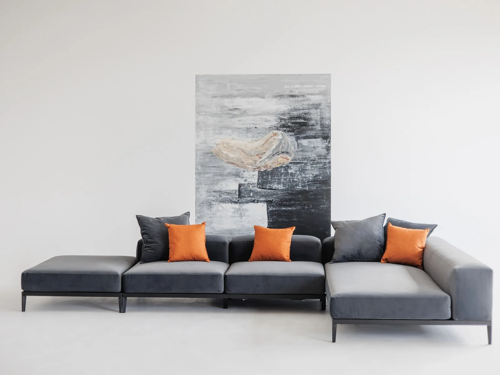 Textured Abstract Art Panel