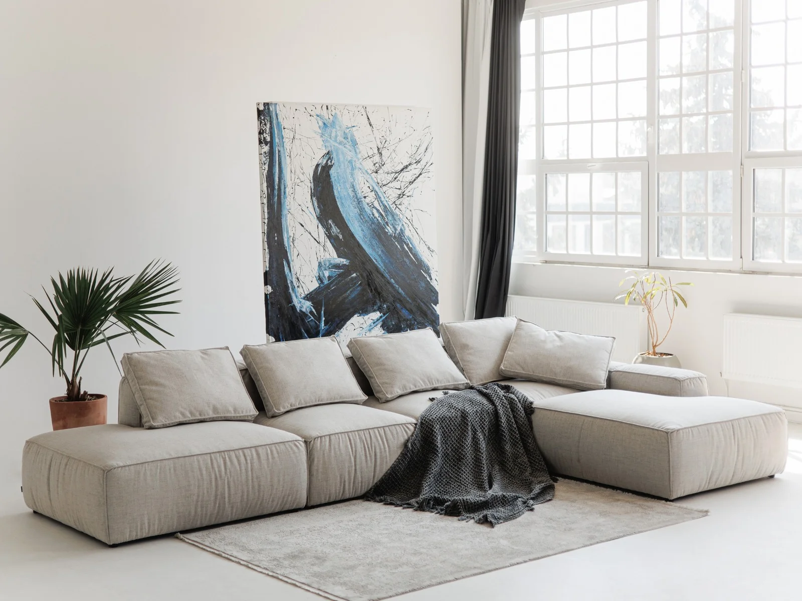 Metallic Accents Art Panel