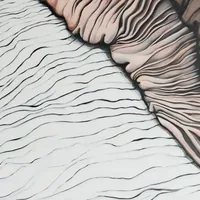 Flowing Lines art panel — view 2