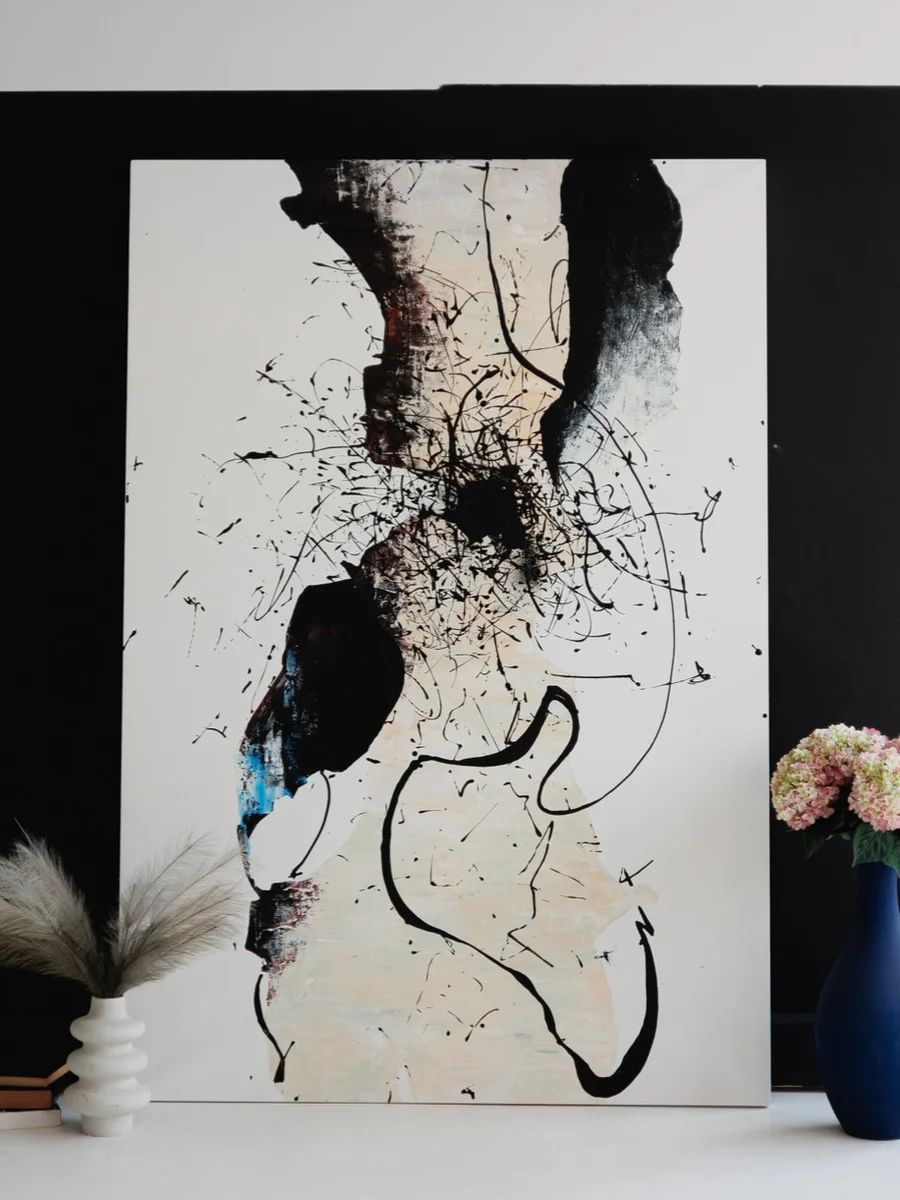 Soft Pastel Art Panel lifestyle