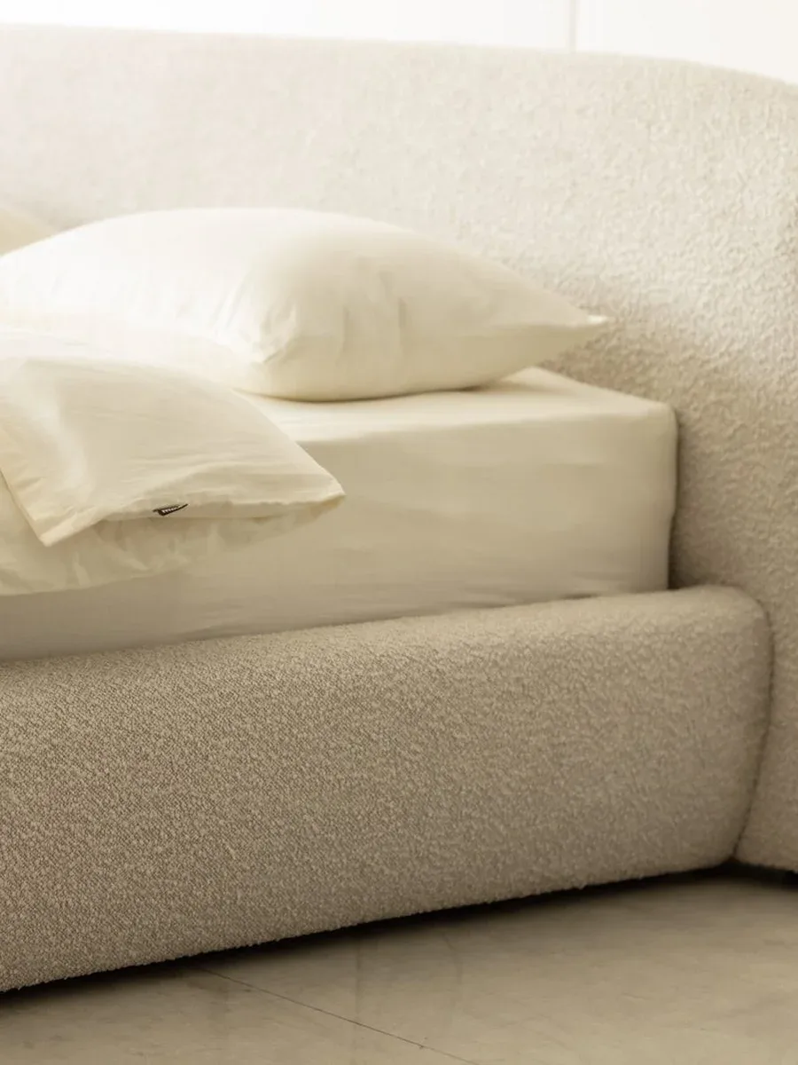 Close-up of Belagio B1 upholstery and craftsmanship