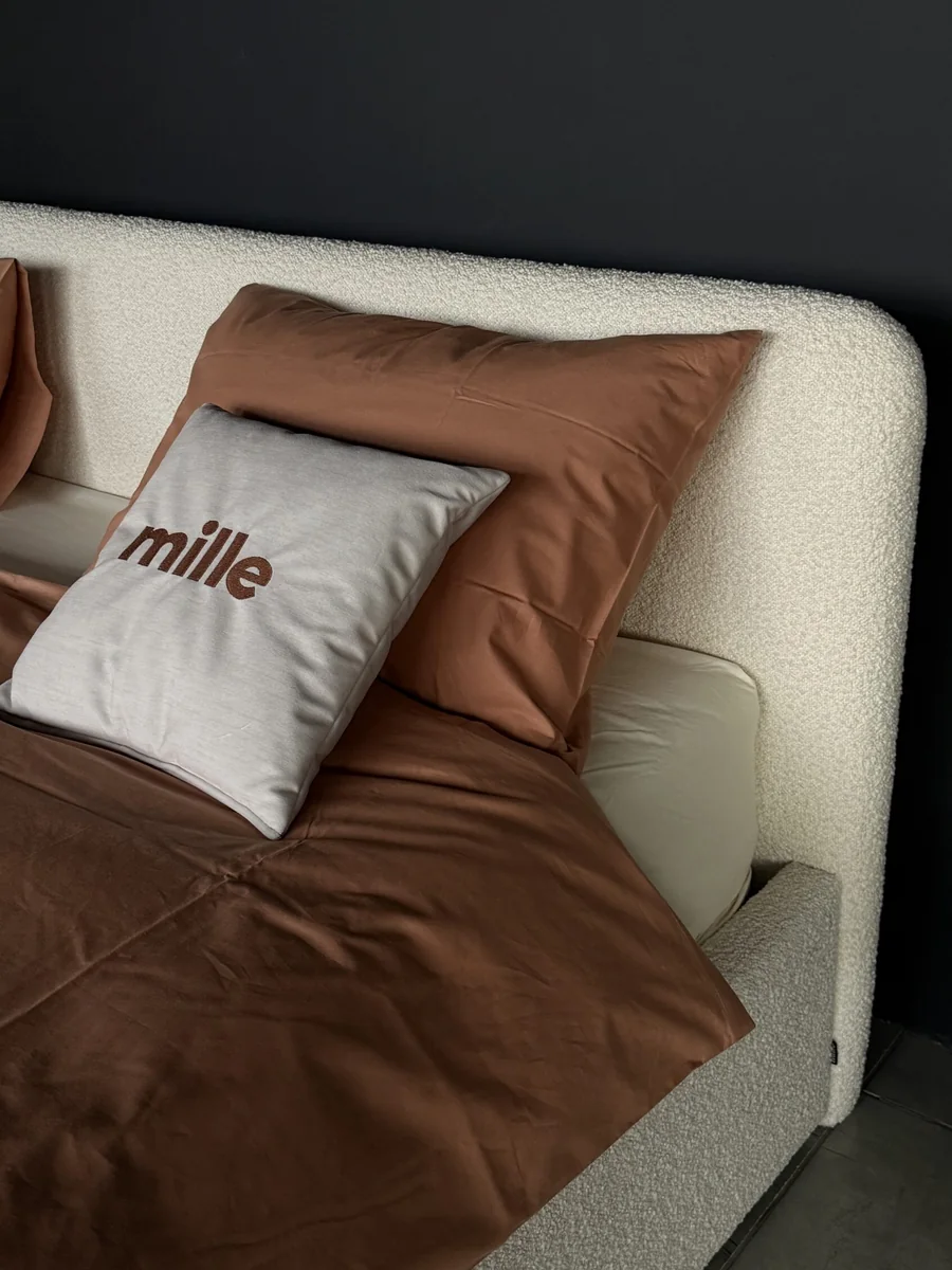 Close-up of Cleo 3 upholstery and craftsmanship