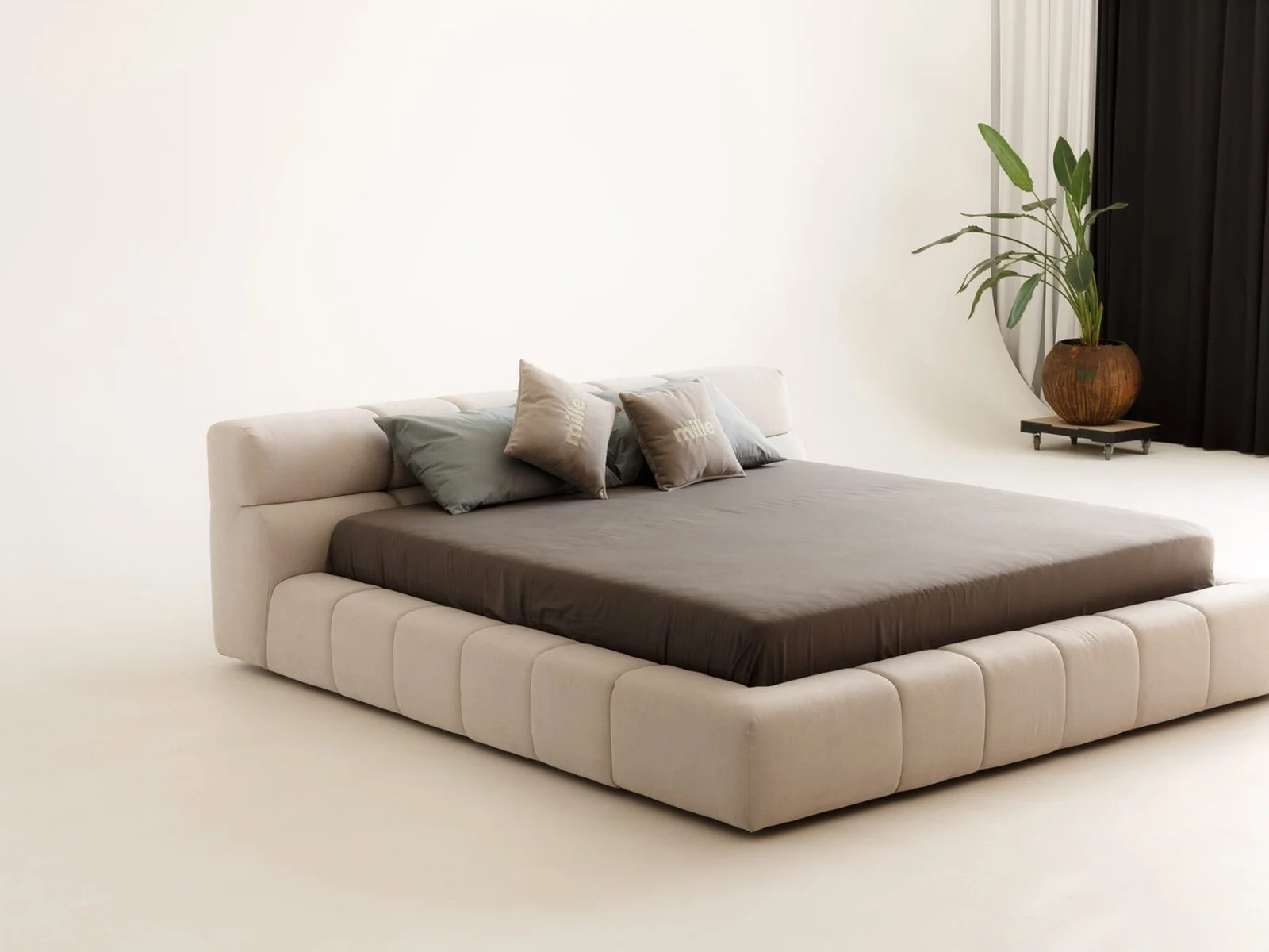 Nao D52 modern Platform Bed