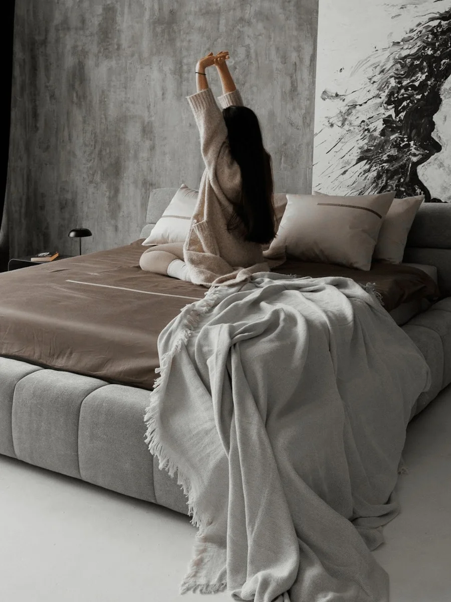 Nao D53 Authentic Tatami Platform Bed lifestyle