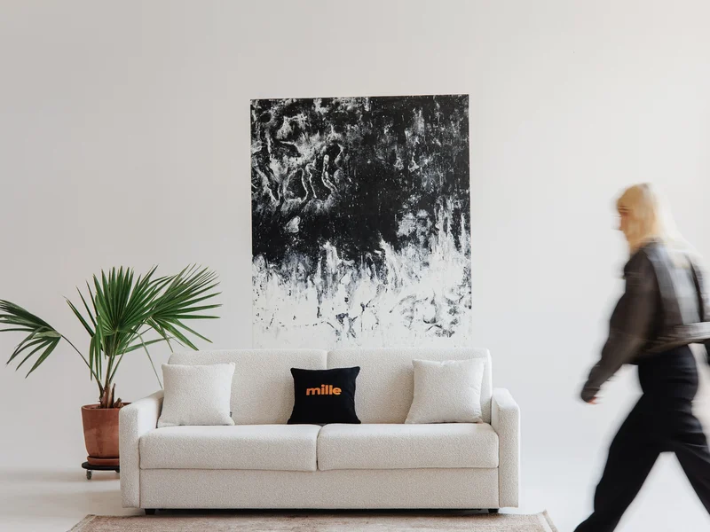 Mille Dramatic Contrast Art Panel