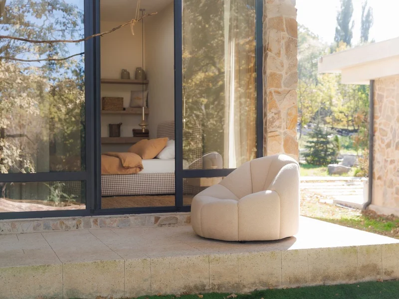 Mille Flora F2 Organic Sculptural Armchair