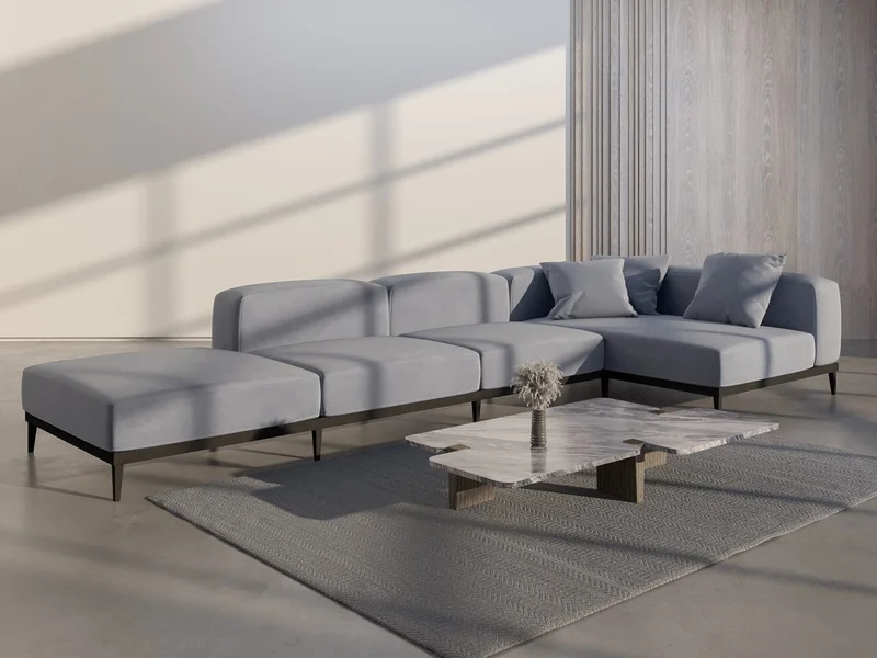 Mille Lyon Sofa 3D Model