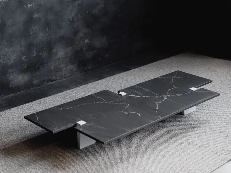 Mille Quartz M1 Marble Coffee Table