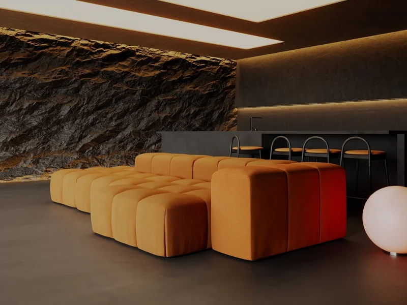 Mille Singapore Sofa 3D Model