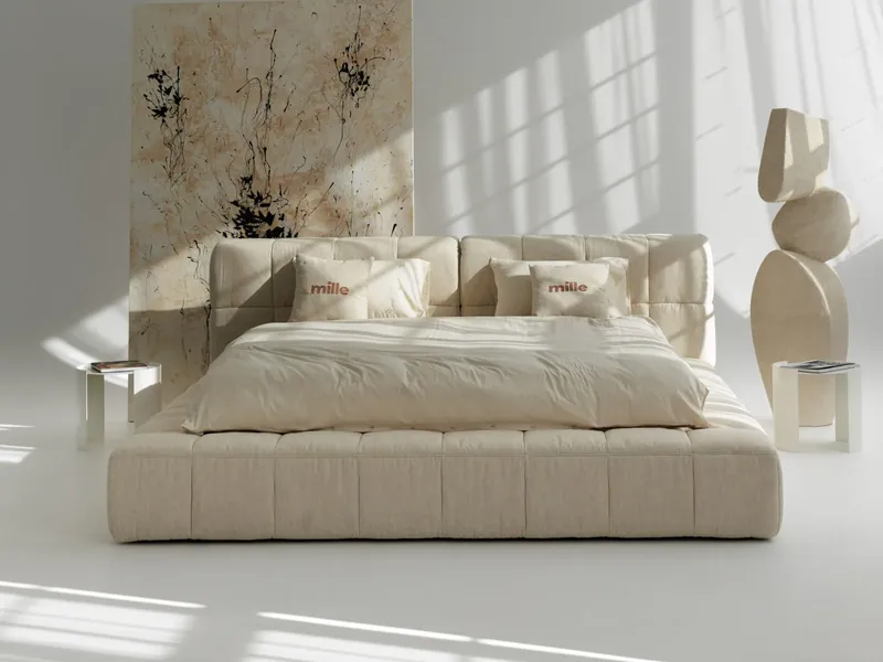 Mille Soft K1 Tufted Luxury Bed