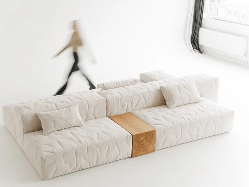 Mille Waffle Dolci W1 Luxury Designer Sofa