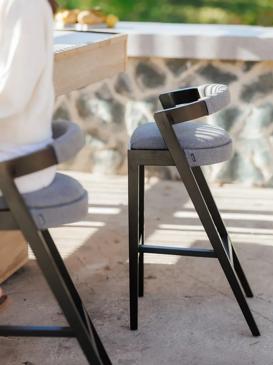 Close-up of Baffi B2 upholstery and craftsmanship