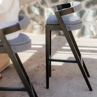 Baffi B2 High-Back Bar Stool view 2