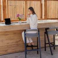 Baffi B2 High-Back Bar Stool view 3