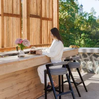 Baffi B2 High-Back Bar Stool view 4