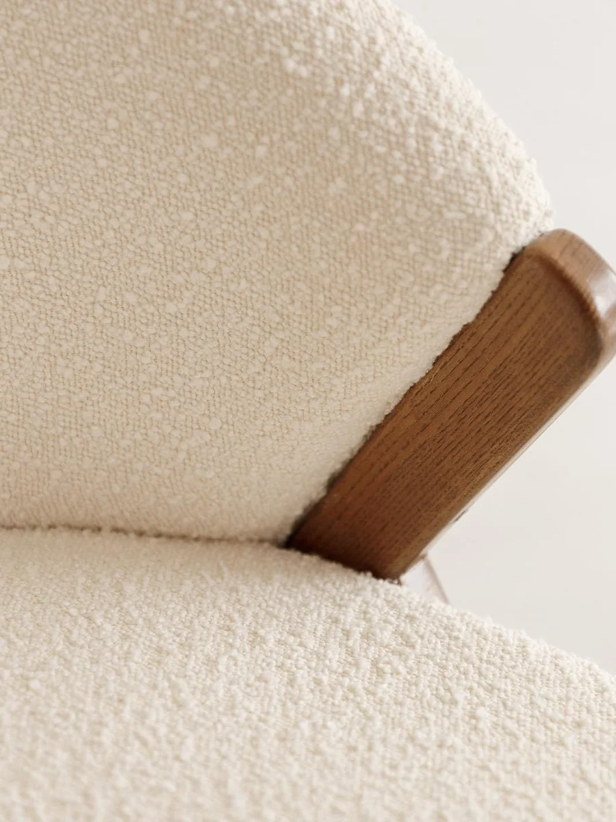 Close-up of Bonee B1 upholstery and craftsmanship