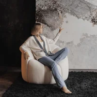 كرسي Flora F6 المميز بمسند عالي عرض 2