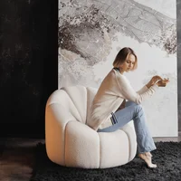 كرسي Flora F6 المميز بمسند عالي عرض 3