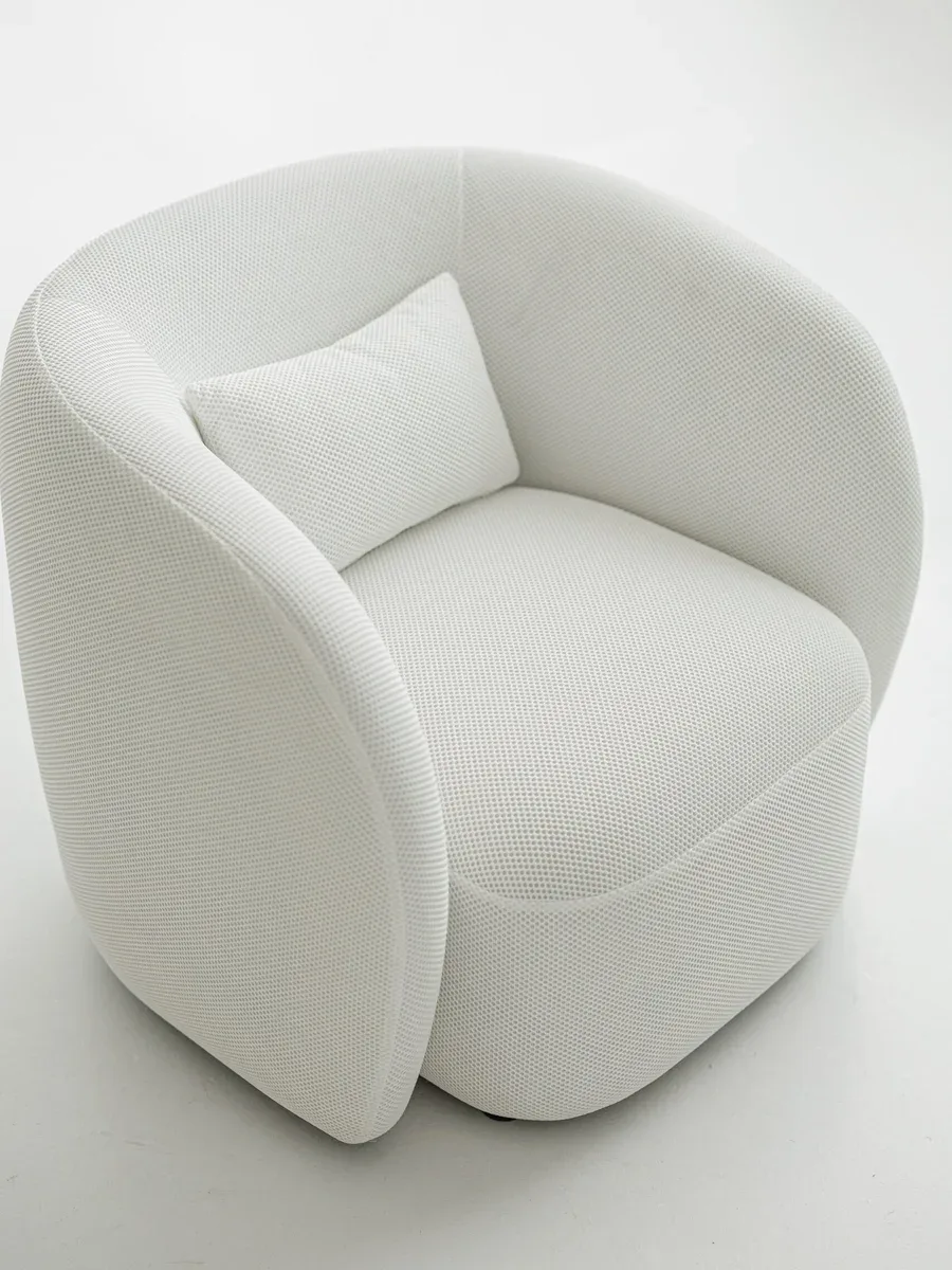 Close-up of Nuba N4 upholstery and craftsmanship