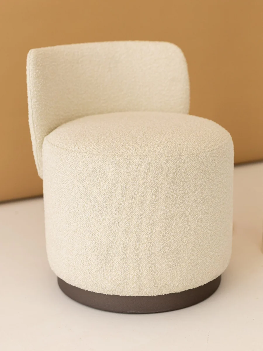 Tedy T1 armchair in a warm, neutral Riyadh interior