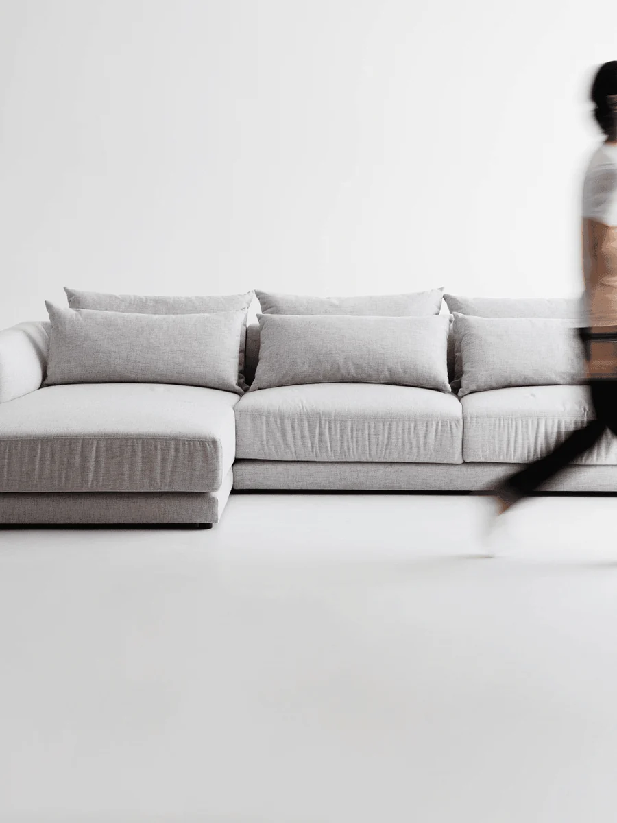 Close-up of Bonero B2 upholstery and craftsmanship