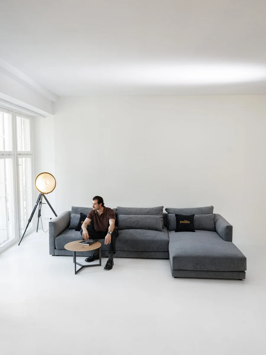 Bonero B3 Corner Sofa | Luxury Sectional Furniture Riyadh lifestyle