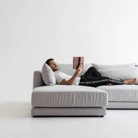 Bonero B7 Corner Sofa | Luxury Sectional Furniture Riyadh view 3