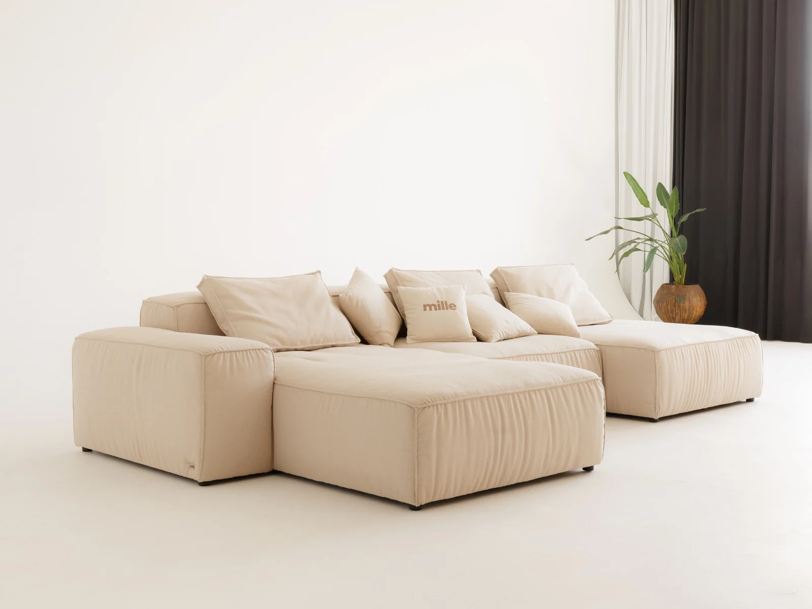 Houston C251 Corner Sofa | Luxury Sectional Furniture Riyadh