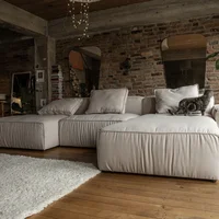 Houston C253 Corner Sofa | Luxury Sectional Furniture Riyadh view 1