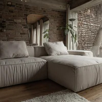 Houston C253 Corner Sofa | Luxury Sectional Furniture Riyadh view 3