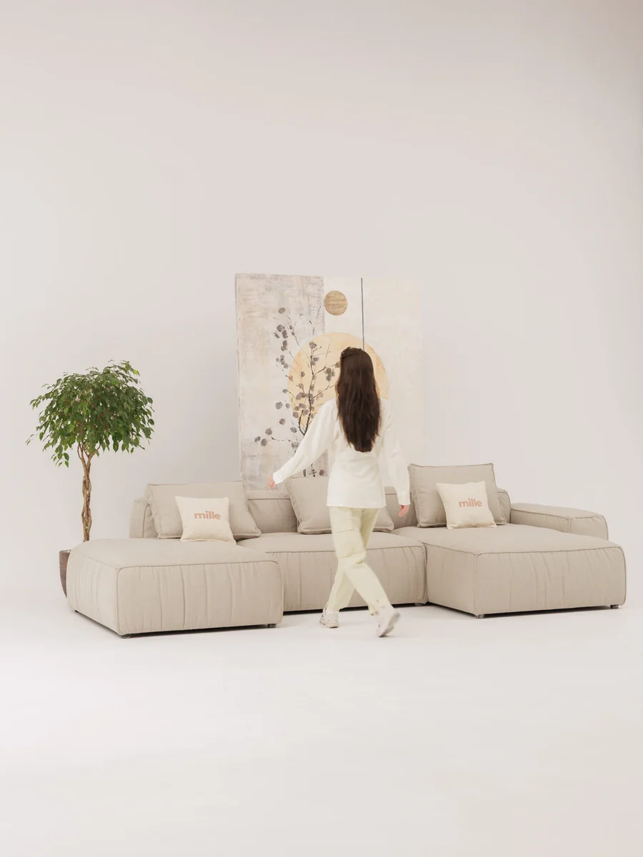 كنبة زاوية Houston H76 | أثاث مقطعي فاخر الرياض أسلوب حياة